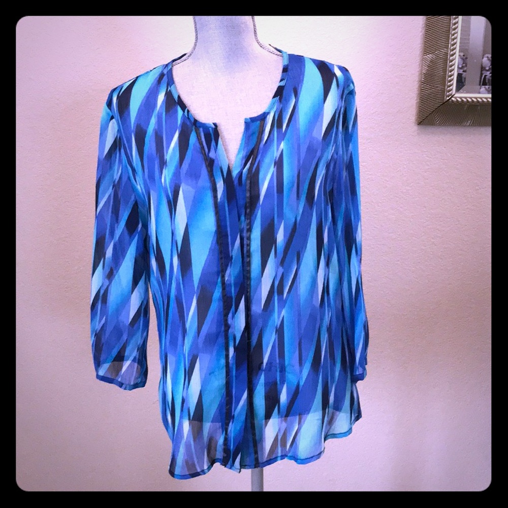 Lark Lane Sheer Blouse